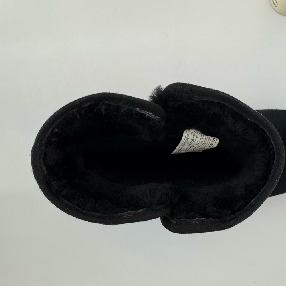UGG Cory Black Sheepskin Winter Boots 5 1/2” Shaft Height Size 7 - Picture 15 of 16